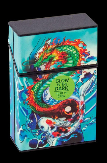 Glow Tattoo Cigarette Case - 12 Pack