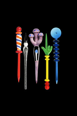 Funky Glass Dabbers - 15 Pack