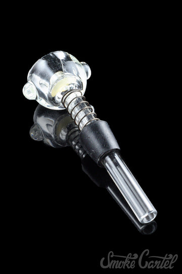 Featured View - Clear - Glass Eject-a-Bowl and Downstem for Roll Uh Bowl