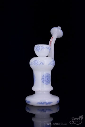 The China Glass "Genghis" Standing Bubbler - The China Glass "Genghis" Standing Bubbler