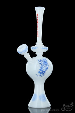 The China Glass "Xia" Water Pipe - 15" Cute Bong