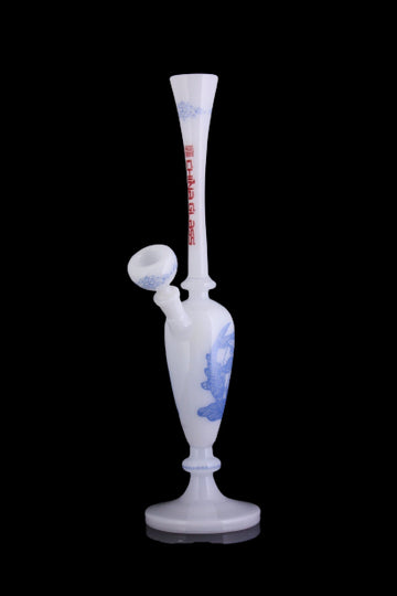 China Vase Glass Water Pipe - 11" - Han Dynasty - Smoke Cartel - China Vase Glass Water Pipe - Han Dynasty