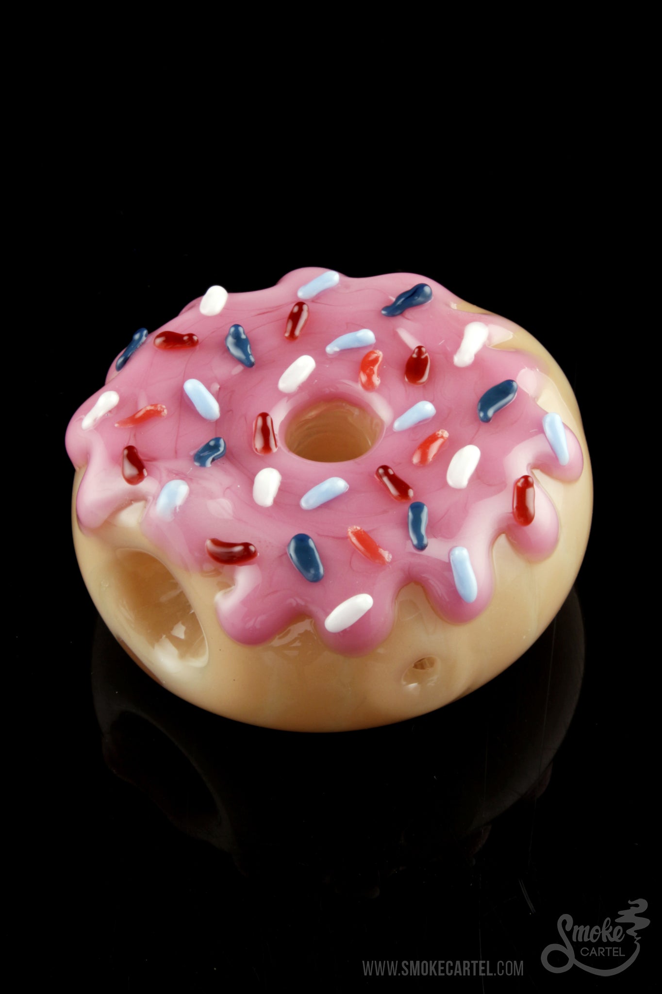 Pink Icing - Glassheads Donut Hand Pipe - Glassheads - 