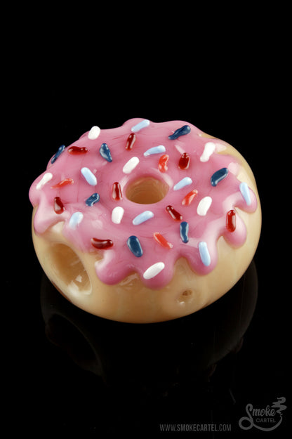 Pink Icing - Glassheads Donut Hand Pipe - Glassheads - 
