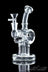 Showerhead to Tron Disc Water Pipe - 7" - Smoke Cartel - Showerhead to Tron Disc Water Pipe - 7"