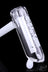 White - Grav Labs Mini 25mm Hammer Bubbler with Colored Accents - Grav Labs - - Grav Labs Mini 25mm Hammer Bubbler with Colored Accents