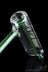 Black - Grav Labs Large Hammer Style Bubbler with Colored Accents - Grav Labs - - Grav Labs Large Hammer Style Bubbler with Colored Accents