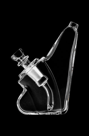 GRAV Wedge Bubbler - Glass Pipe - Compact & Durable