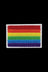 Gay Pride Rainbow Patch - 1.5"x1" / Small