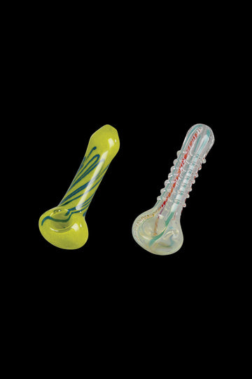 Assorted Glass Spoon Pipes - 30 Pack