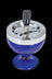 Cobalt Blue Glass Spinner Ashtray
