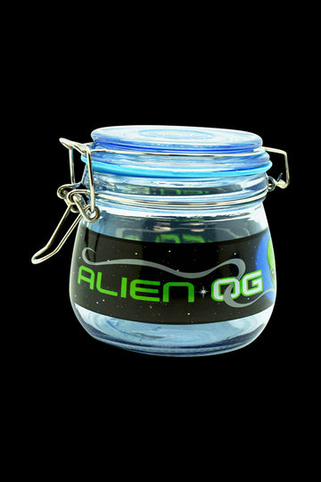 Dank Tank "Alien OG" Airtight Glass Strain Storage Jar