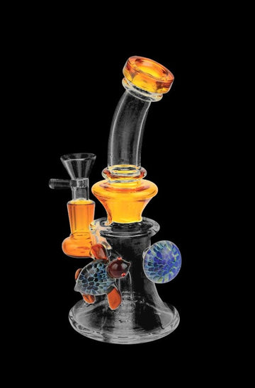 Glass Turtle Water Pipe
