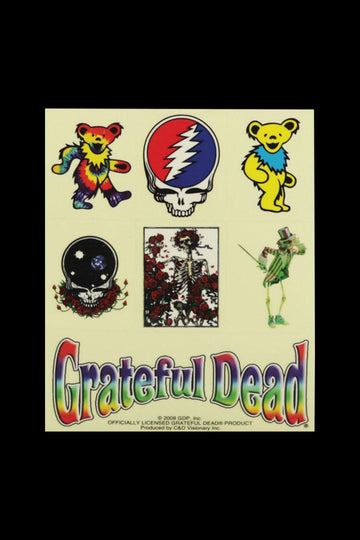 Grateful Dead Assorted 7pc Sticker Sheet