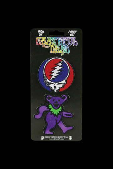 Grateful Dead SYF And Dancing Bear Patch - 2 Pack