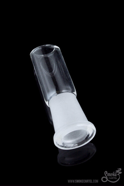 Angled Cut Vapor Dome sits on a reflective surface, captured in a low-angle studio shot.