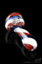 Glassheads "Yankee Doodle" Patriotic USA Made Spoon - Glassheads - - Glassheads "Yankee Doodle" Patriotic USA Made Spoon
