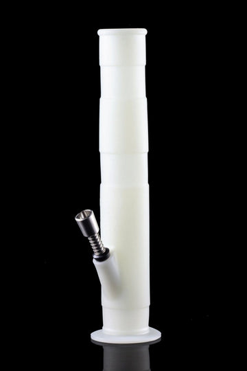 BIG Roll Uh Bowl Silicone Bong - 12" / 9mm Eject a Bowl - Roll Uh Bowl BIG 12" Silicone Bong with Eject-a-Bowl