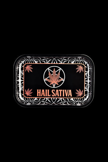Hail Sativa Metal Rolling Tray