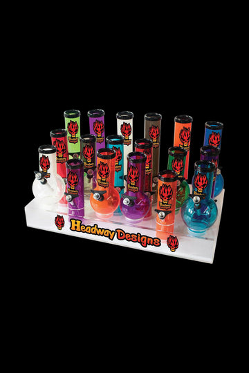 Headway Starter Set Variety Acrylic Pipes - 18 Pack