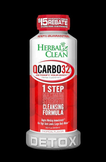 Herbal Clean QCarbo32 Tropical Detox Drink