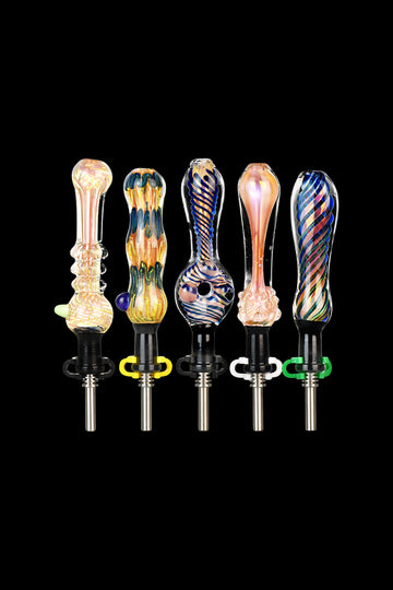 High End Fumed Dab Straw - 20 Pack