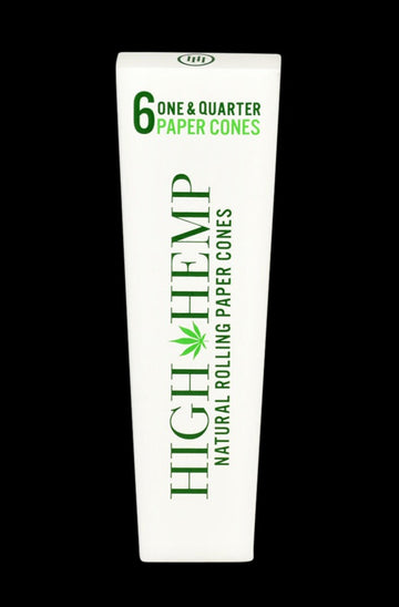 High Hemp Rolling Paper Cones - 32 Pack