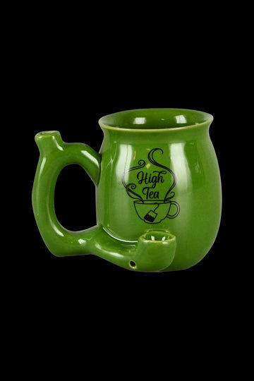Green - Roast & Toast "High Tea" Ceramic Mug Pipe