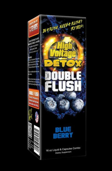 Blueberry - High Voltage Detox Double Flush Combo
