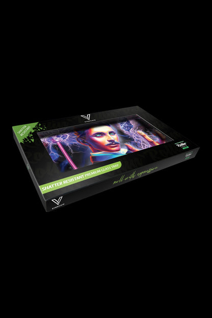 V Syndicate Glass Rolling Tray