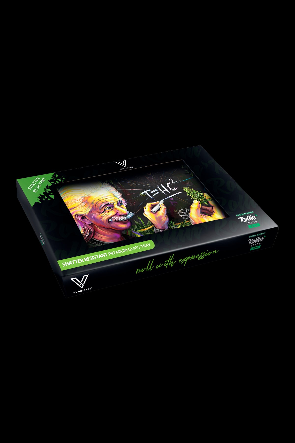 V Syndicate Glass Rolling Tray