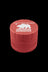 Red - Cali Crusher Homegrown 4 Piece Grinder with Quicklock