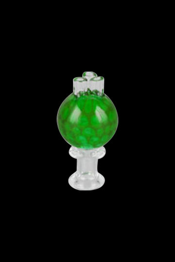 Green - Honeycomb Triple Stem Bubble Carb Cap