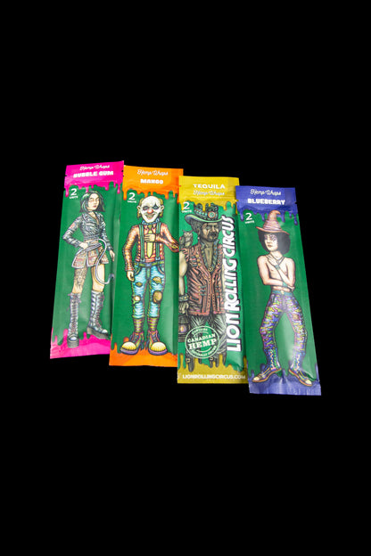 Lion Rolling Circus Hemp Wraps