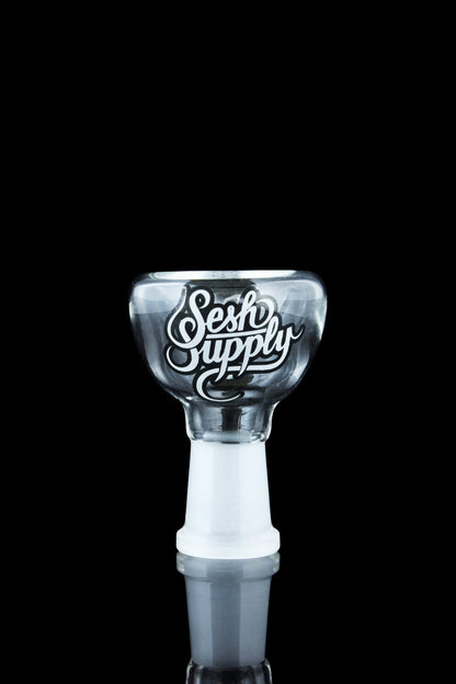 10mm / Female / Ground - Sesh Supply Clear Flower Bowl - Sesh Supply - 