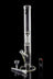 LA Pipes Thick Glass Straight Tube Bong with Showerhead Perc - Available with Multiple Percs - LA Pipes Thick Glass Straight Tube Bong with Showerhead Perc - Available with Multiple Percs
