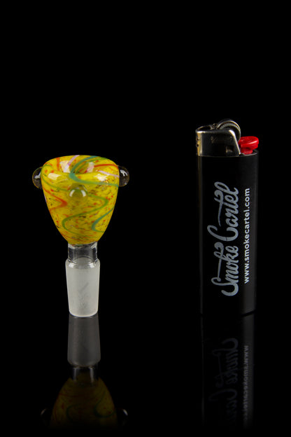 Honeybee Herb Color Swirl Flower Bowl