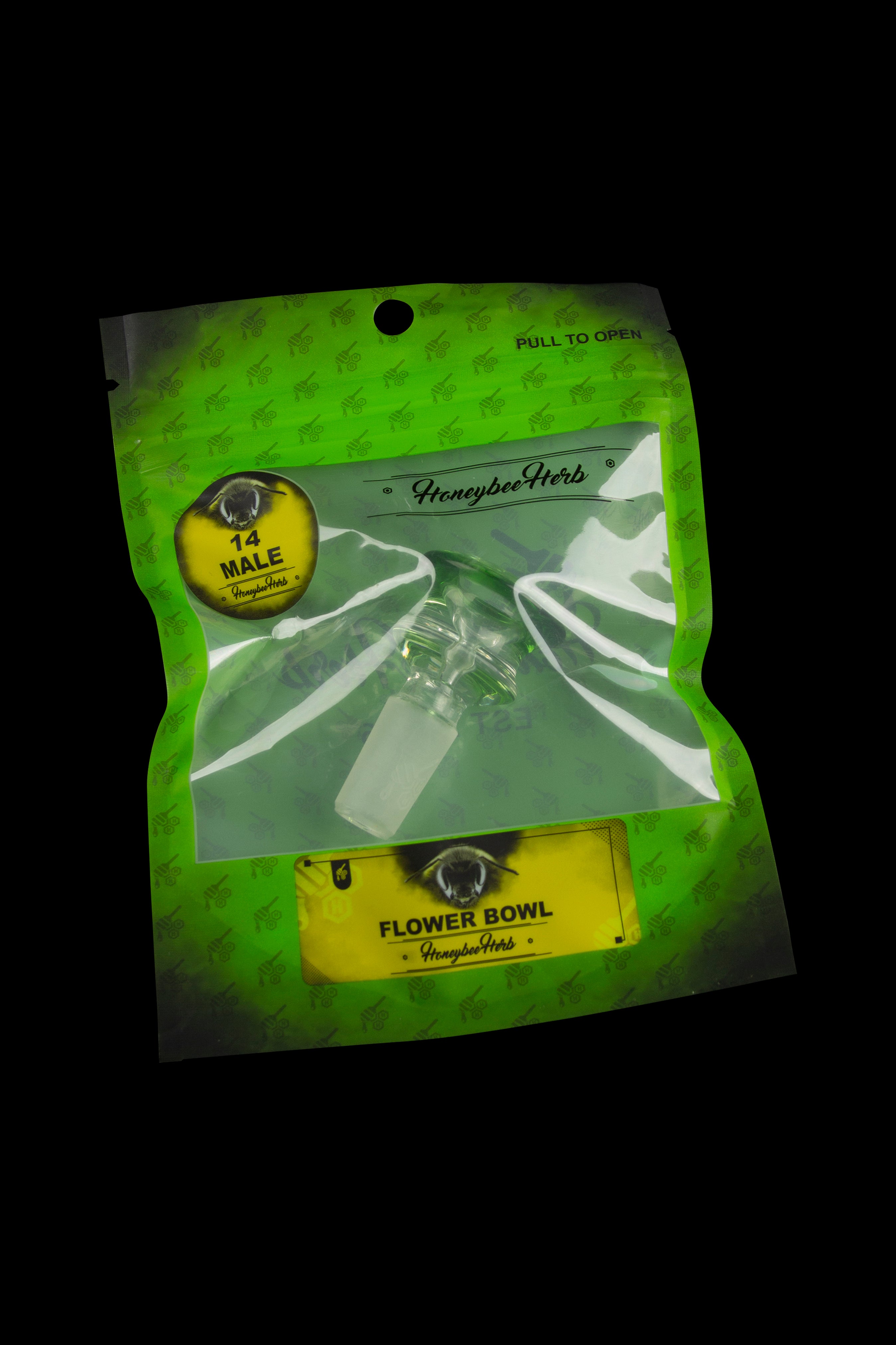 Honeybee Herb Ringed Flower Bowl