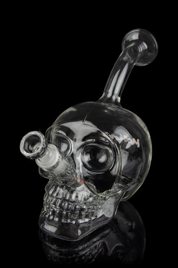 Molino Glass Skull Bong - Molino Glass Skull Bong