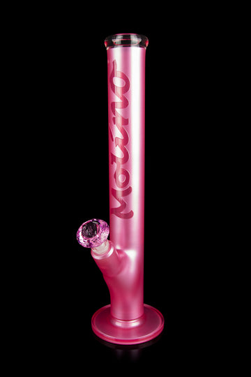 Molino Glass Feline Pink Bong - Molino Glass Feline Pink Bong