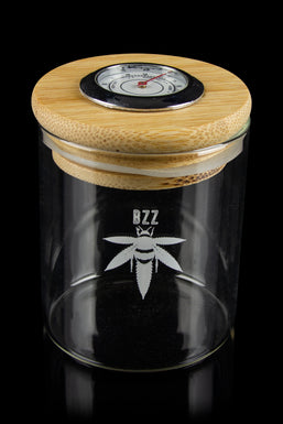 The Bzz Hygrometer Stash Jar