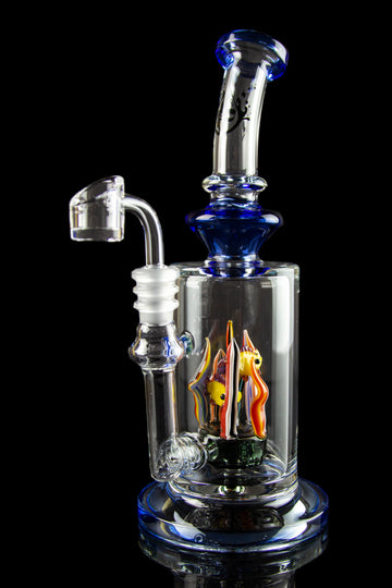 Pulsar "Coral Reef" Sea Themed Fat Can Dab Rig - Pulsar "Coral Reef" Sea Themed Fat Can Dab Rig