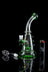 Tsunami 9&quot; Bent Neck Beaker Rig with Marble Accents - Tsunami 9&quot; Bent Neck Beaker Rig with Marble Accents