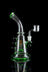 Tsunami 9&quot; Bent Neck Beaker Rig with Marble Accents - Tsunami 9&quot; Bent Neck Beaker Rig with Marble Accents