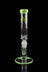 Envy Glass 12&quot; Straight Tube with Colored Accents - Envy Glass 12&quot; Straight Tube with Colored Accents