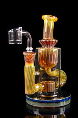 The "Patty Cake" Klein Style Incycler Recycler Dab Rig