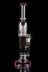 Cherry Bomb Domed Straight Tube with Colored Accents - Cherry Bomb Domed Straight Tube with Colored Accents