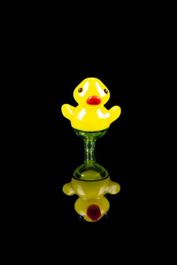 Ducky Carb Cap with Colored Accents - Ducky Carb Cap with Colored Accents