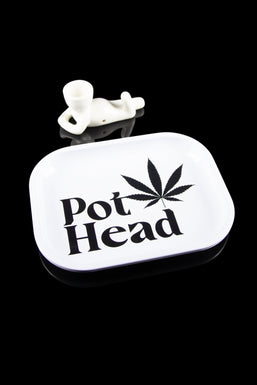 Art of Smoke Pothead Pipe and Rolling Tray