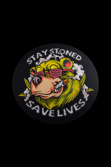 StonerDays Stay Stoned Save Lives Dab Mat - StonerDays Stay Stoned Save Lives Dab Mat